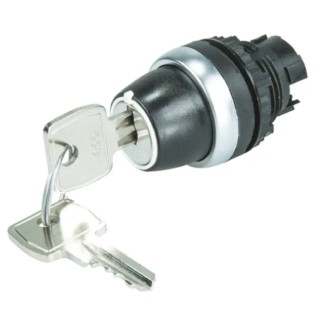 BACO 2-position Momentary Key Switch Head 22 mm Cutout L21LB00