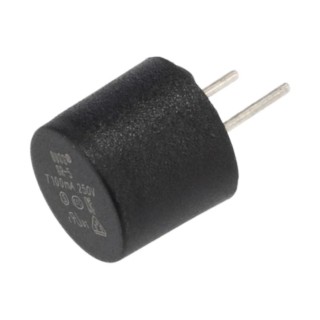 Eaton Electrical Fuse Radial Lead Time Delay 100mA, 250V AC, 35A Breaking Capacity SR-5-100MA-BK