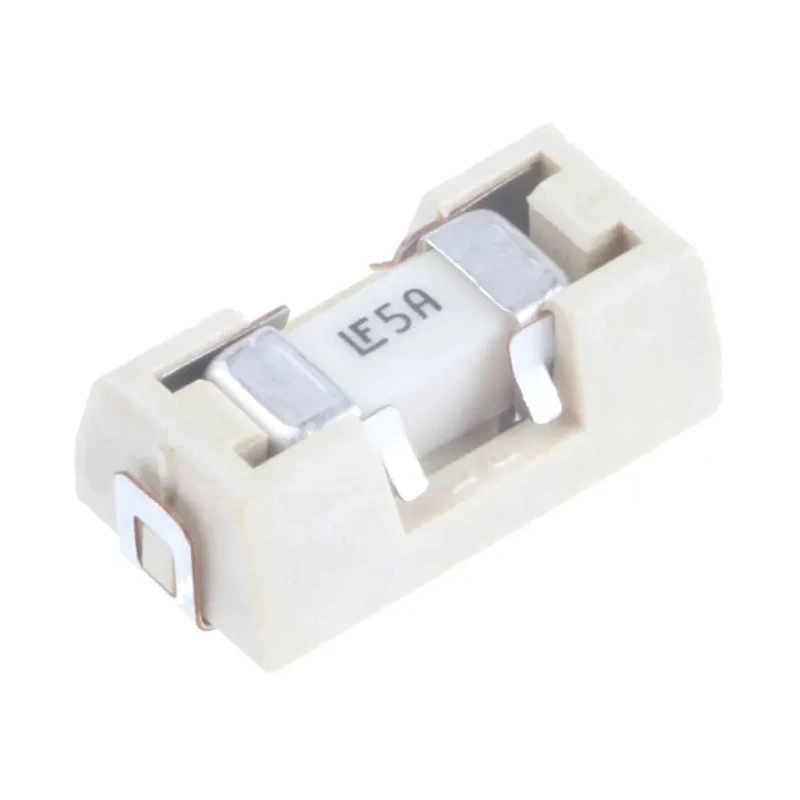Littelfuse Fuse Block Axial 5A 125 V AC 125V DC Thermoplastic Body 154 Series 0154005.DR