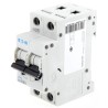 Eaton xEffect Miniature Circuit Breaker, 2-Pole, 16A, Type C Tripping Characteristics, 400V AC, 6 kA 239103 FAZ6-C16/2