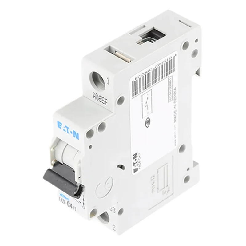 RS PRO xEffect Miniature Circuit Breaker 1-Pole 4A Type C 400V AC 6kA Breaking Capacity 239033 FAZ6-C4/1
