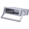 METCASE Unimet-Plus Grey Aluminium Instrument Case 85.7 mm Height x 251.6 mm Length x 263.3 mm Width M5625135