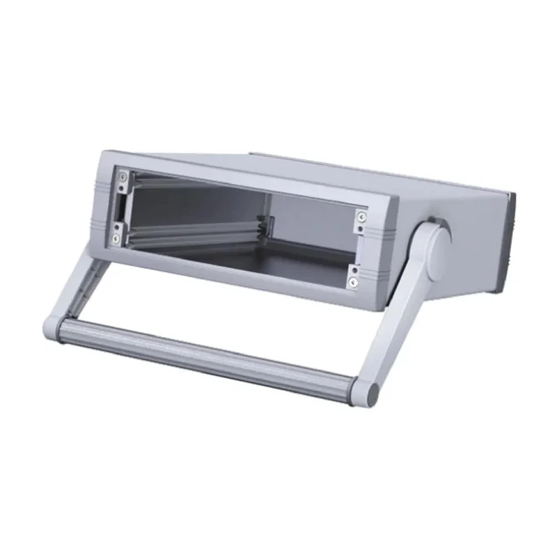 METCASE Unimet-Plus Grey Aluminium Instrument Case 85.7 mm Height x 251.6 mm Length x 263.3 mm Width M5625135