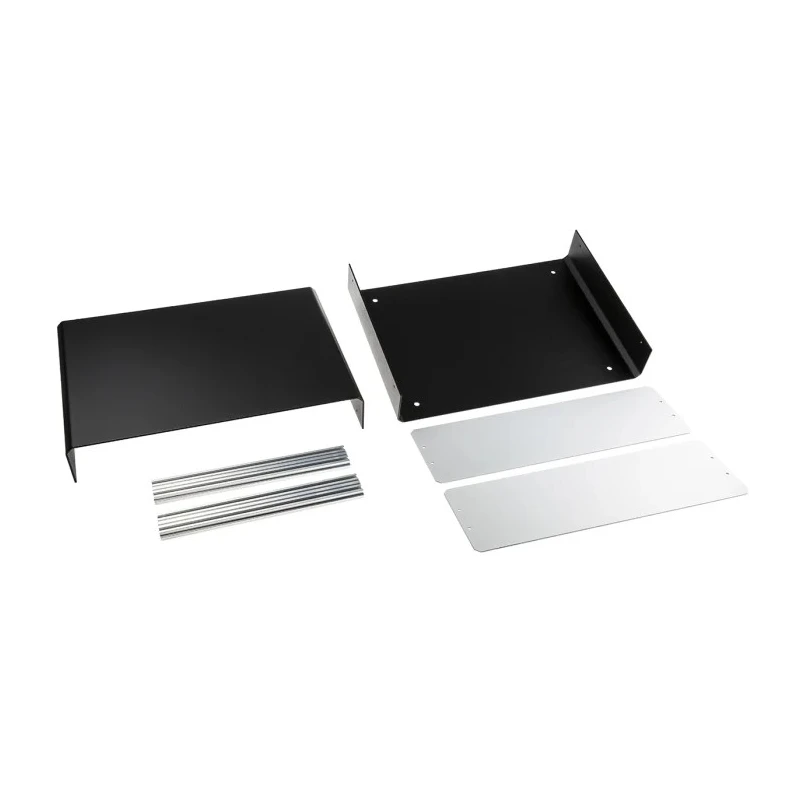 METCASE Unicase Black Aluminium Instrument Case 134.5 mm Height, 261 mm Length, 300 mm Width M5504119