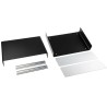 METCASE Unicase Black Aluminium Instrument Case 134.5 mm Height, 261 mm Length, 300 mm Width M5504119