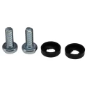 METCASE Combimet Series Mounting Kit for Use with Unicase Enclosures M6 Thread 4 Per Pack 19in M5900016