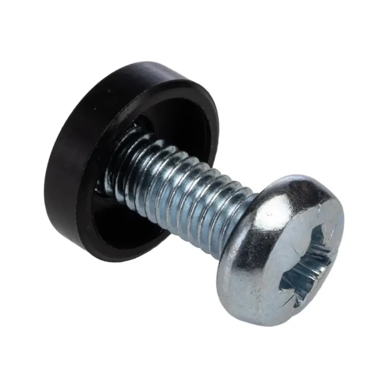 METCASE Combimet Series Mounting Kit for Use with Unicase Enclosures M6 Thread 4 Per Pack 19in M5900016