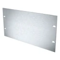 METCASE Grey Aluminium 3 U 52.5 HP Front Panel 269.24 mm Length 132.5 mm Width M6010001