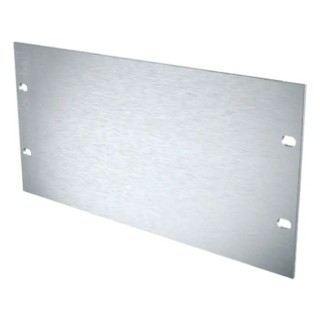 METCASE Grey Aluminium 3 U 52.5 HP Front Panel 269.24 mm Length 132.5 mm Width M6010001