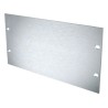 METCASE Grey Aluminium 3 U 52.5 HP Front Panel 269.24 mm Length 132.5 mm Width M6010001
