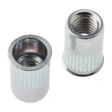 POP Stainless Steel Rivet Open End M6 Thread, 9 mm Diameter, 14.3 mm Length PSZRON-0630