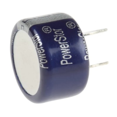 Eaton 0.33 F 5.5V dc Through Hole Supercapacitor KW-5R5C334-R