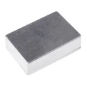 Deltron Flanged 480 Series Silver Silver Lid Die Cast Aluminium Enclosure, IP66 IP67 IP68, 26 mm x 80 mm x 55 mm 480-C140