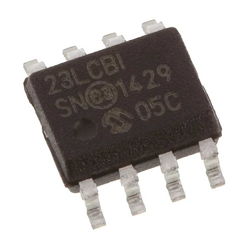 Microchip Static RAM (SRAM) 1MB Synchronous 20MHz 2.5-5.5V SOIC Package 8-Pin 23LC1024-I/SN