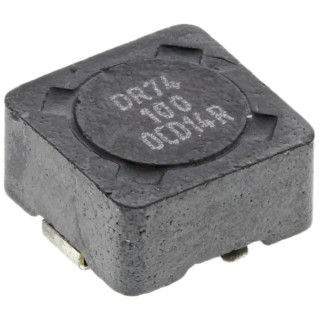 Eaton Shielded Wirewound Surface Mount Inductor with Ferrite Core 10 μH ±20% 3.17 A Idc DR74-100-R