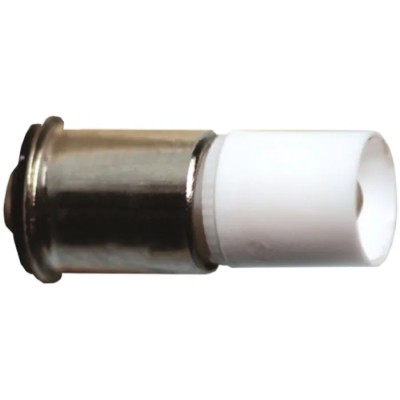 JKL Components White LED Indicator Lamp 12V dc 6 mm Diameter LE-MF-12W