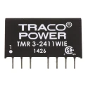 TRACOPOWER 3W SIP-8 Through Hole Regulated Isolated DC/DC Converter 5V 600mA 9-36V Input TMR 3-2411WIE