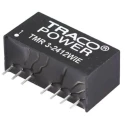 TRACOPOWER 3W SIP-8 Regulated Isolated DC/DC Converter, 5V DC Output, 300mA, 36V DC Max Input, Through Hole TMR 3-2421WIE