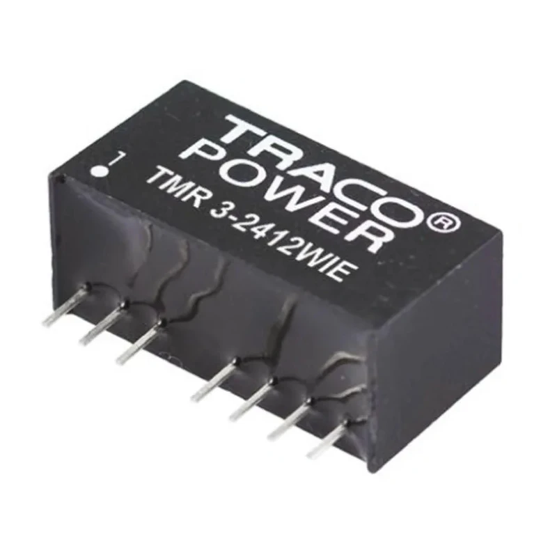 TRACOPOWER 3W SIP-8 Regulated Isolated DC/DC Converter, 5V DC Output, 300mA, 36V DC Max Input, Through Hole TMR 3-2421WIE