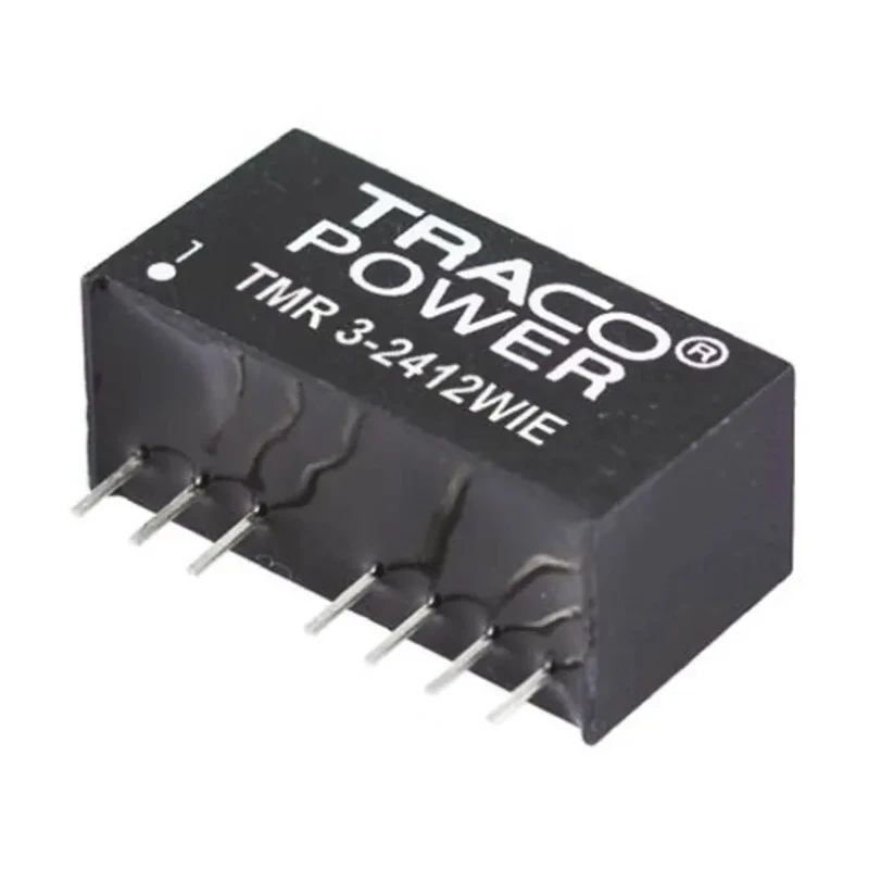 TRACOPOWER 3W Regulated Isolated SIP-8 DC/DC Converter 5V 600mA 18-36V Input Through Hole TMR 3-2411HI