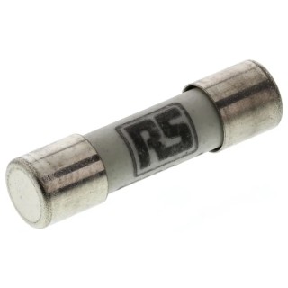 RS PRO Ultra Rapid (FF) Ceramic Cartridge Fuse 630mA 5 x 20 mm 250V AC 769-6336