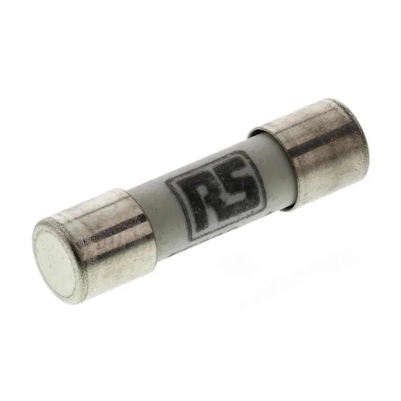 RS PRO Ultra Rapid (FF) Ceramic Cartridge Fuse 630mA 5 x 20 mm 250V AC 769-6336