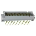 Amphenol Communications Solutions DIN 41612 Connector 32 Contacts 2 Rows 2.54 mm Pitch Through Hole 86094327113768E1LF