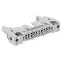 Amphenol Communications Solutions Quickie Series 20 Contact Straight Through Hole PCB Header, 2 Row, 2.54 mm 71918-120LF