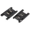 Amphenol Communications Solutions S10 6 Way SIM Memory Card Connector, Surface Mount Solder, 2.54mm Pitch 7111S2015X02LF