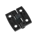 RS PRO Butt Hinge Stainless Steel, Glass Reinforced Nylon Polyamide Matt Finish 50 mm x 50 mm x 5.9 mm 770-3018