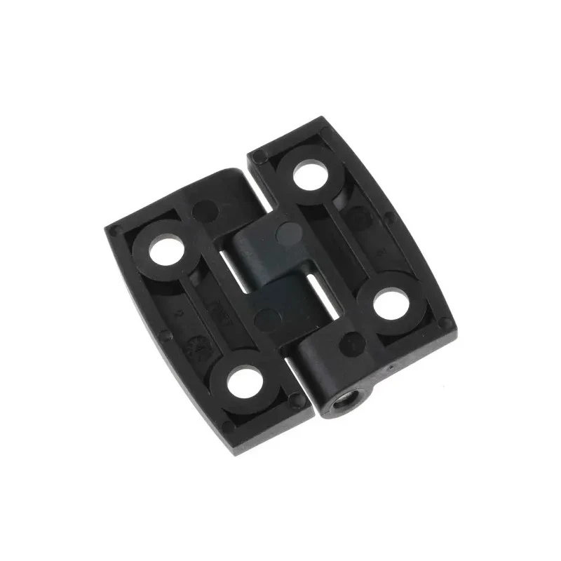 RS PRO Butt Hinge Stainless Steel, Glass Reinforced Nylon Polyamide Matt Finish 50 mm x 50 mm x 5.9 mm 770-3018