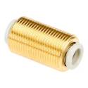 SMC Pneumatic Fitting Bulkhead Union Brass 6 mm Push-in Connections M14 x 1 Thread KQ2E06-00A