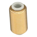 SMC Pneumatic Fitting Bulkhead Union Brass 6 mm Push-in Connections M14 x 1 Thread KQ2E06-00A
