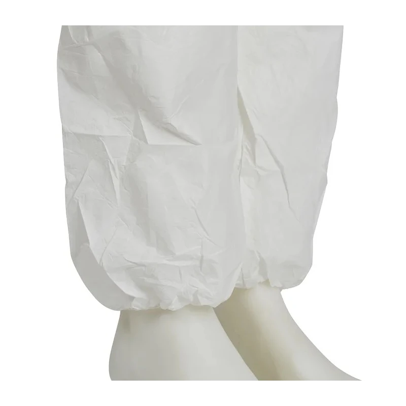 3M White Disposable Coverall, Unisex, 115 to 124 cm Chest Size, Hooded, Dust Protection, Waterproof, Anti-Static 7000089665