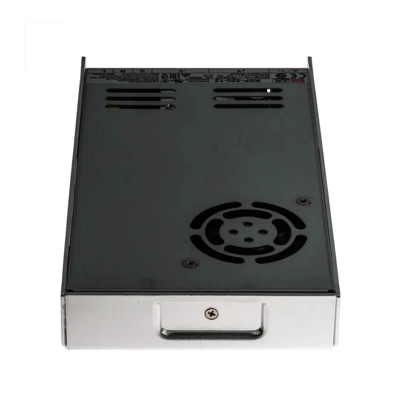 MEAN WELL Switching Power Supply 12V DC 320W, 26.74A Output Current, Chassis Mount RSP-320-12