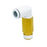 SMC Brass Pneumatic Fitting Male R 1/8 In Threaded-to-Tube Push-in 6mm Connection KQ2W06-01AS
