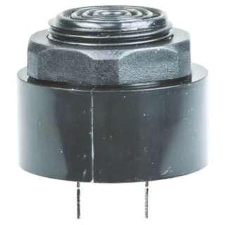 RS Pro 87 dB Panel Mount Continuous Internal 33 mm Piezo Buzzer Component 4 V DC Min 28 V DC Max 771-6907