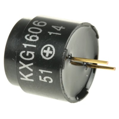 Kingstate 92 dB PCB Magnetic Buzzer Component External Drive 16 mm Diameter 14 mm Height 3 V dc Min 12 V dc Max KXG1606