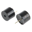 RS PRO 88 dB PCB Continuous Internal Magnetic Buzzer Component 9.5 mm Height 1.2V AC Min 3V AC Max 2.6 kHz Maximum 7716935P