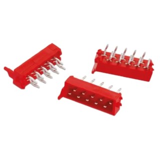 Wurth Elektronik WR-MM Series Straight Through Hole PCB Header, 12 Contacts, 2.54 mm Pitch, 2 Row, Shrouded 690357101272