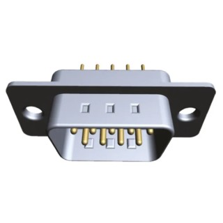 Wurth Elektronik 618 9 Way Straight Through Hole D-Sub Connector 125V 3A with 4 to 40 UNC Threaded Insert Male 61800925023