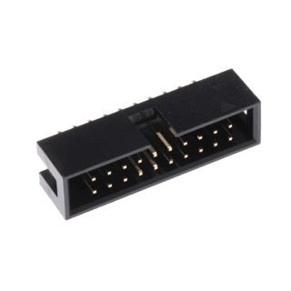 Wurth Elektronik WR-BHD Series Straight Through Hole 20 Contact PCB Header 2 Row 2.54 mm Pitch 250V 3A 61202021621
