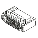 Molex Easy-On 0.25 mm Pitch 41 Way Right Angle Female FPC Connector Solder 503300-4110