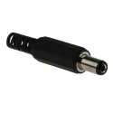 RS PRO DC Jack Cable Mount 12V 1A Nickel-Plated Brass Contact Length 44mm 771-9186