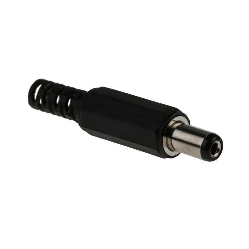 RS PRO DC Jack Cable Mount 12V 1A Nickel-Plated Brass Contact Length 44mm 771-9186