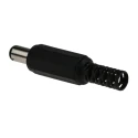 RS PRO DC Jack Cable Mount 12V 1A Nickel-Plated Brass Contact Length 44mm 771-9186