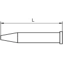 Weller 1.6 mm Bevel Soldering Iron Tip, 370°C Operating Temperature Compatible with W61 Handle CT5AA7