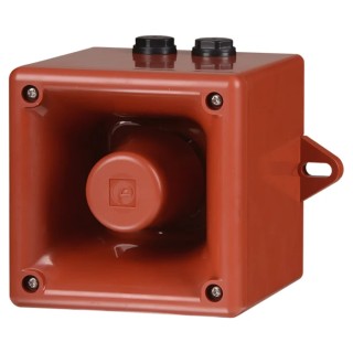 e2s Siren 24V DC Surface Mount IP66 105 dB @ 1m ABS Housing A105NAXDC024R