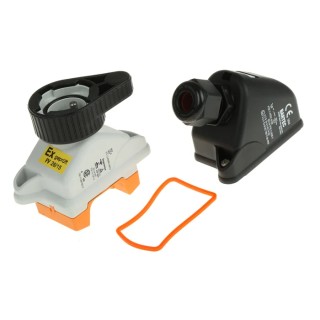 Bartec ComEx Series Push Button Module Panel Mount 30.3 mm Cutout DPST IP20 110 V 400 V 07-3323-4200+05-0042-0050