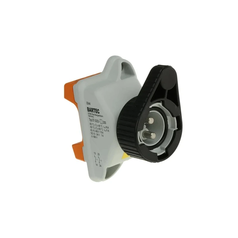 Bartec ComEx Series Push Button Module Panel Mount 30.3 mm Cutout DPST IP20 110 V 400 V 07-3323-4200+05-0042-0050